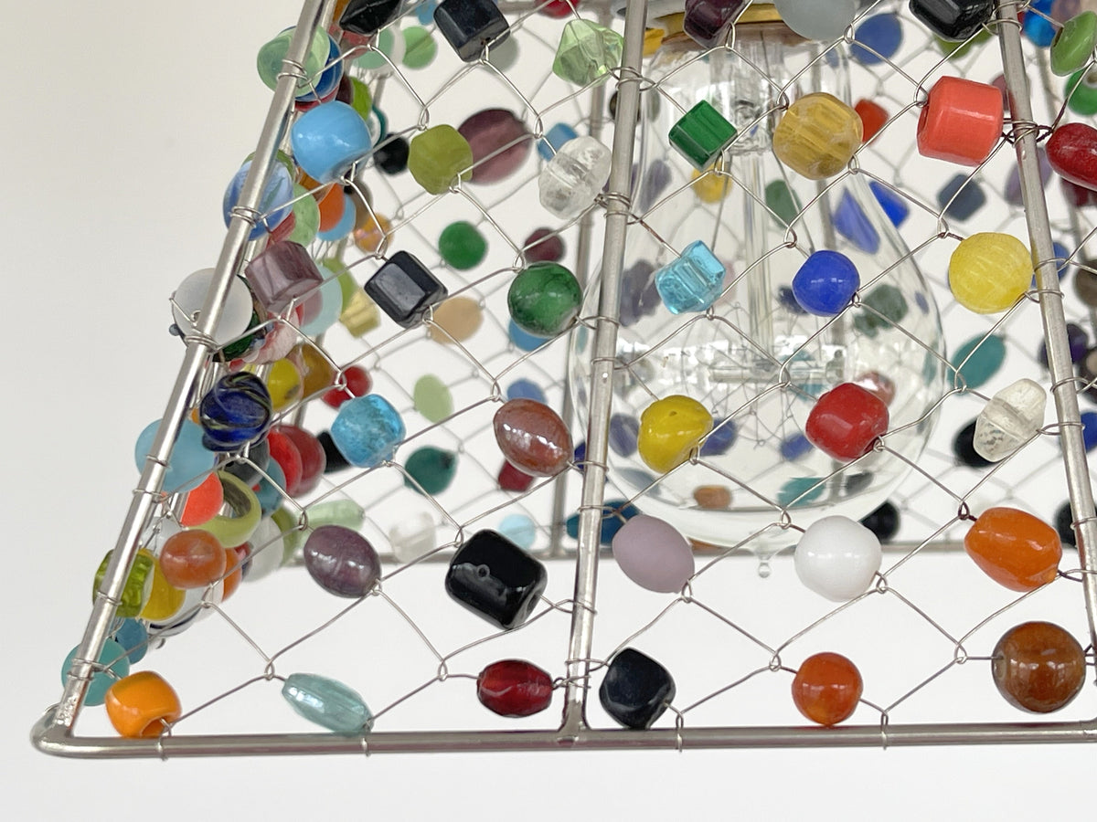 Multi-Colored Boho Handcrafted Ceiling Light