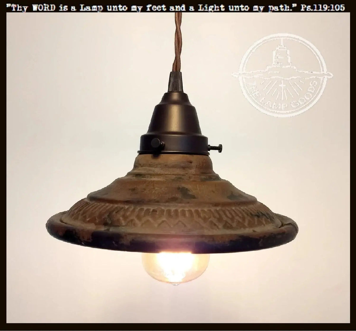 Popular Rustic INDUSTRIAL Pendant Light