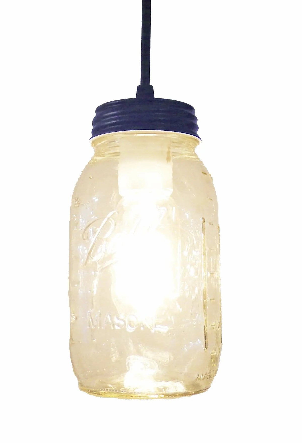 Mason Jar Pendant Light NEW Quart