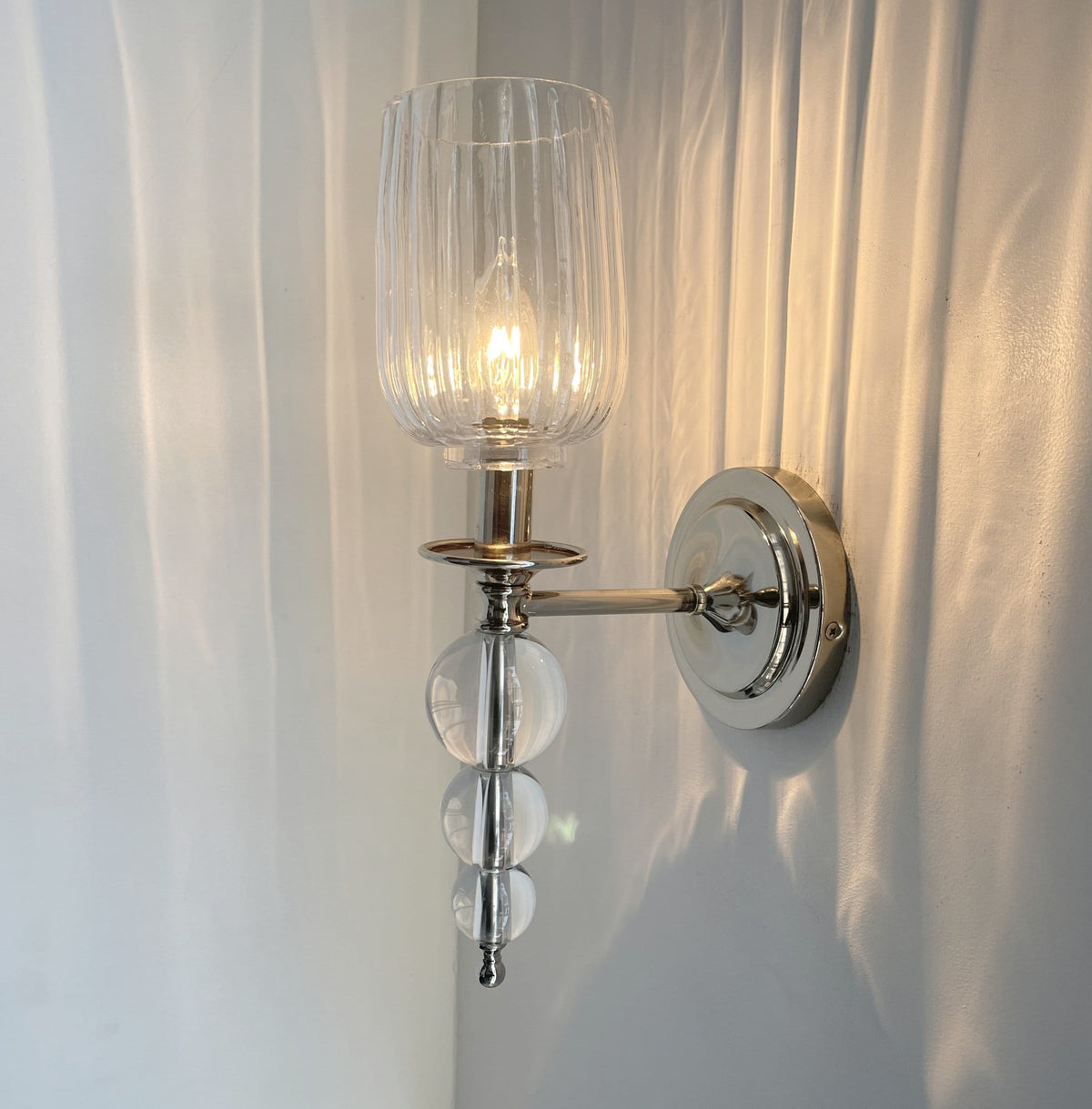  Modern Glass SCONCE Wall Sconce Light Fixture