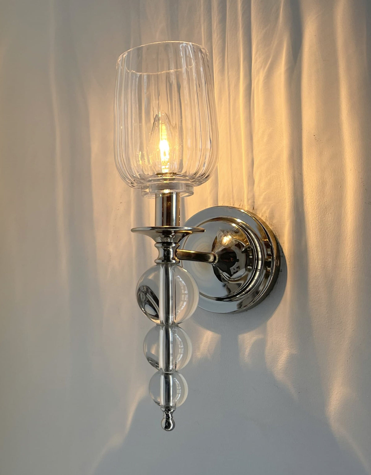  Modern Glass SCONCE Wall Sconce Light Fixture