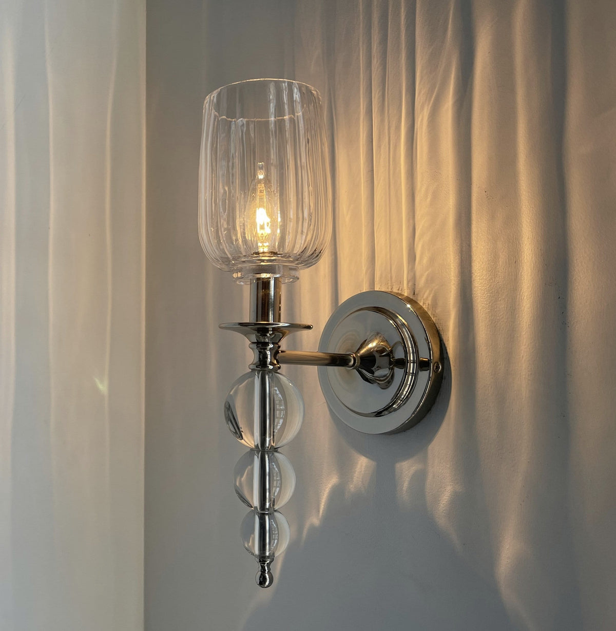  Modern Glass SCONCE Wall Sconce Light Fixture