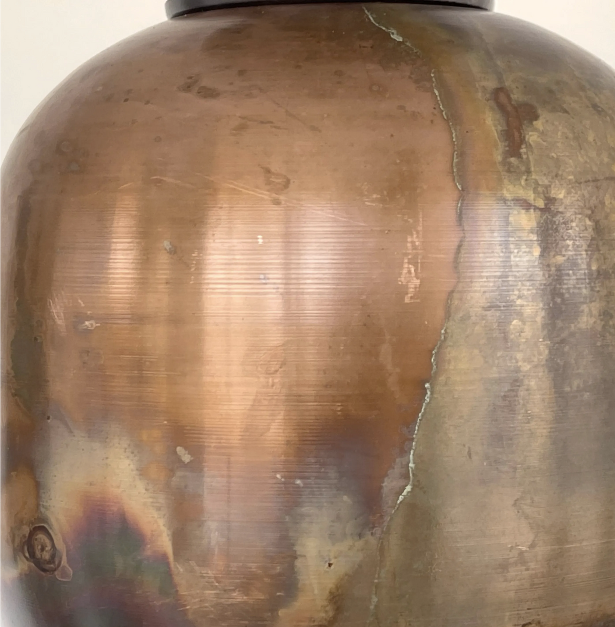  DOME BURNISHED COPPER Ceiling Light Rustic Farmhouse
