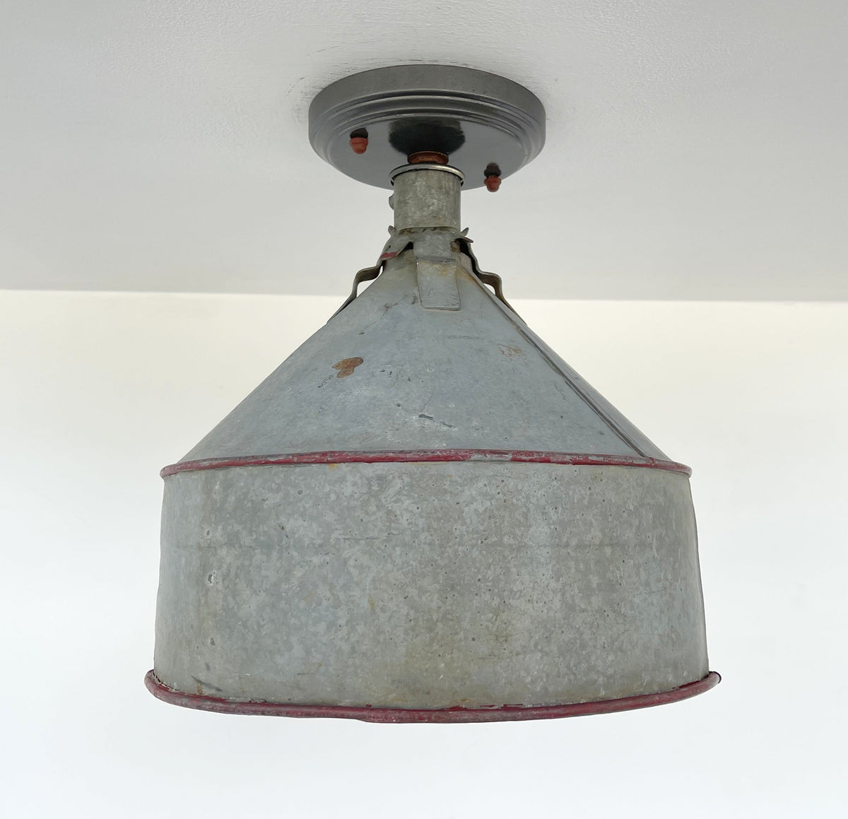  VINTAGE FARM FUNNEL Ceiling Light