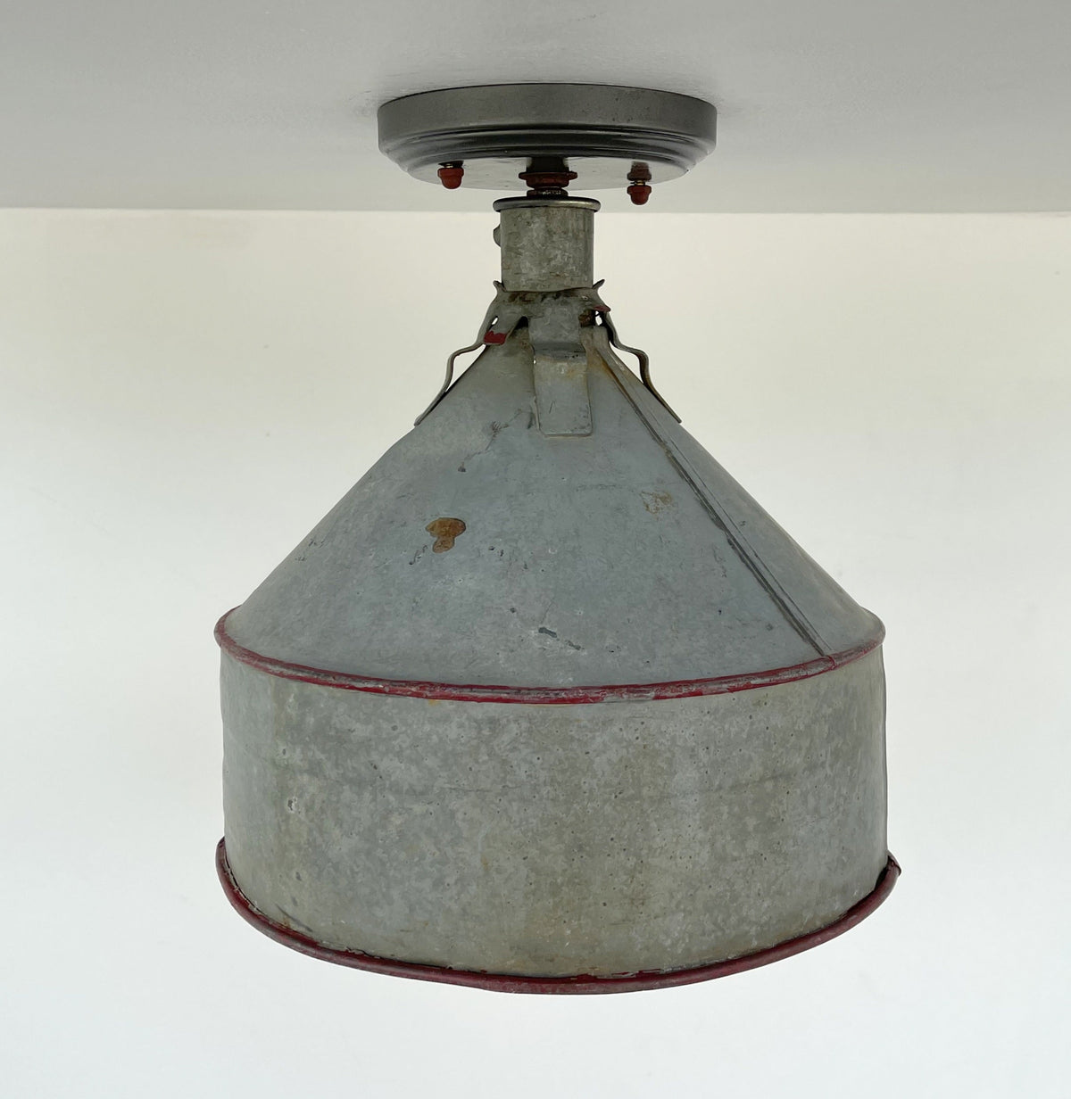  VINTAGE FARM FUNNEL Ceiling Light