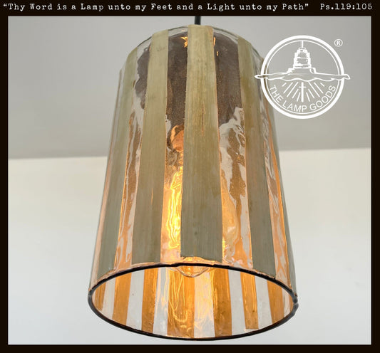  BAMBOO Fused MODERN Glass Pendant Lighting