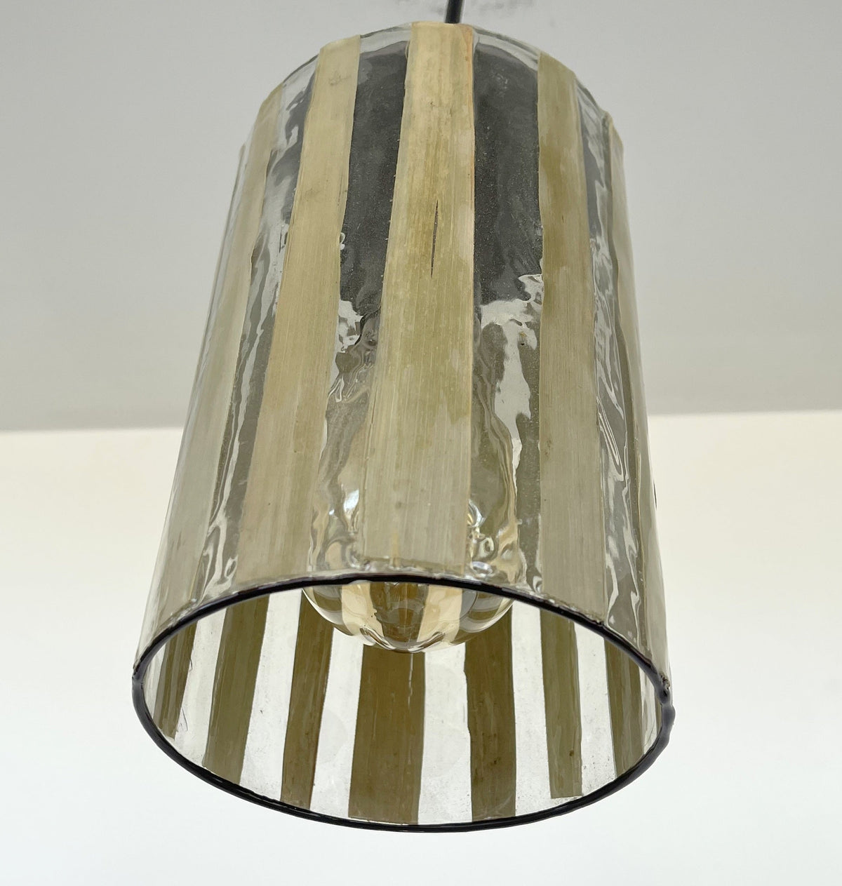 BAMBOO Fused MODERN Glass Pendant Lighting