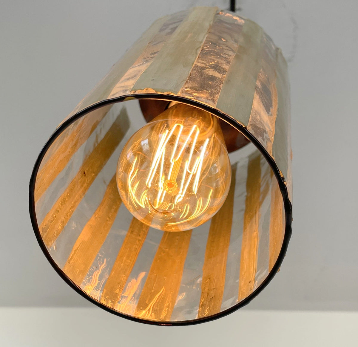  BAMBOO Fused MODERN Glass Pendant Lighting