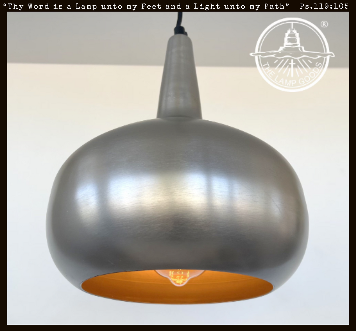  Modern Polished Steel Pendant Chandelier Light