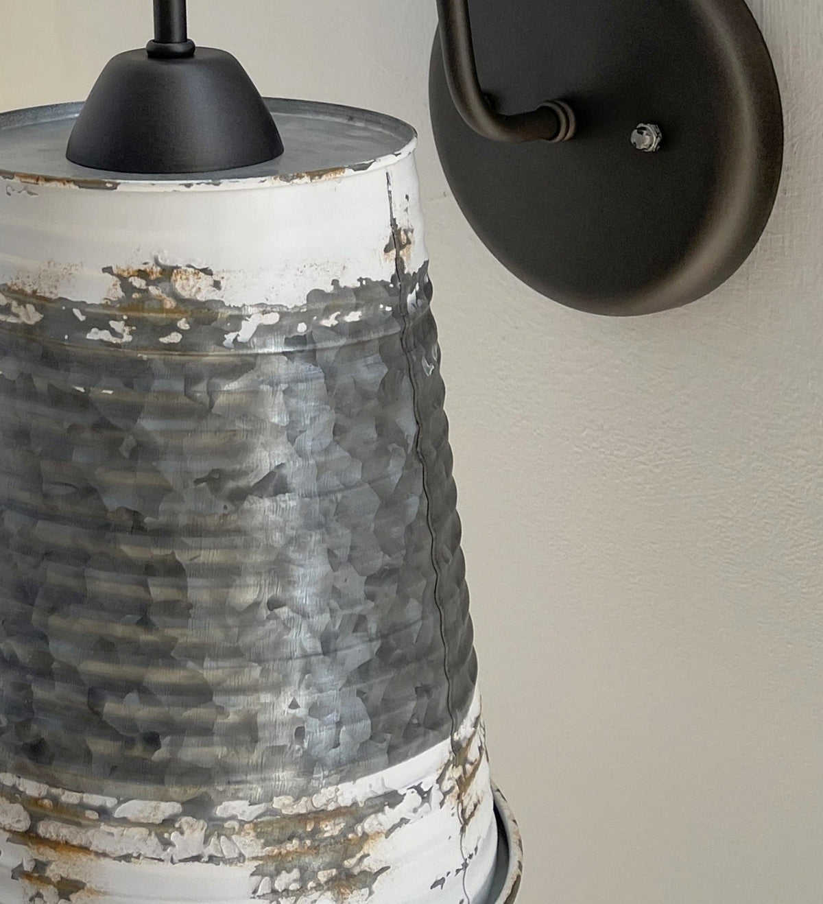  Distressed Large Farmhouse Wall Sconce Light