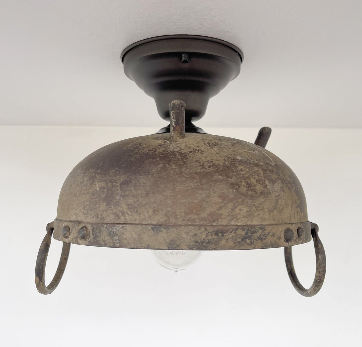  Iron Rustic Industrial Ceiling Light Fixture