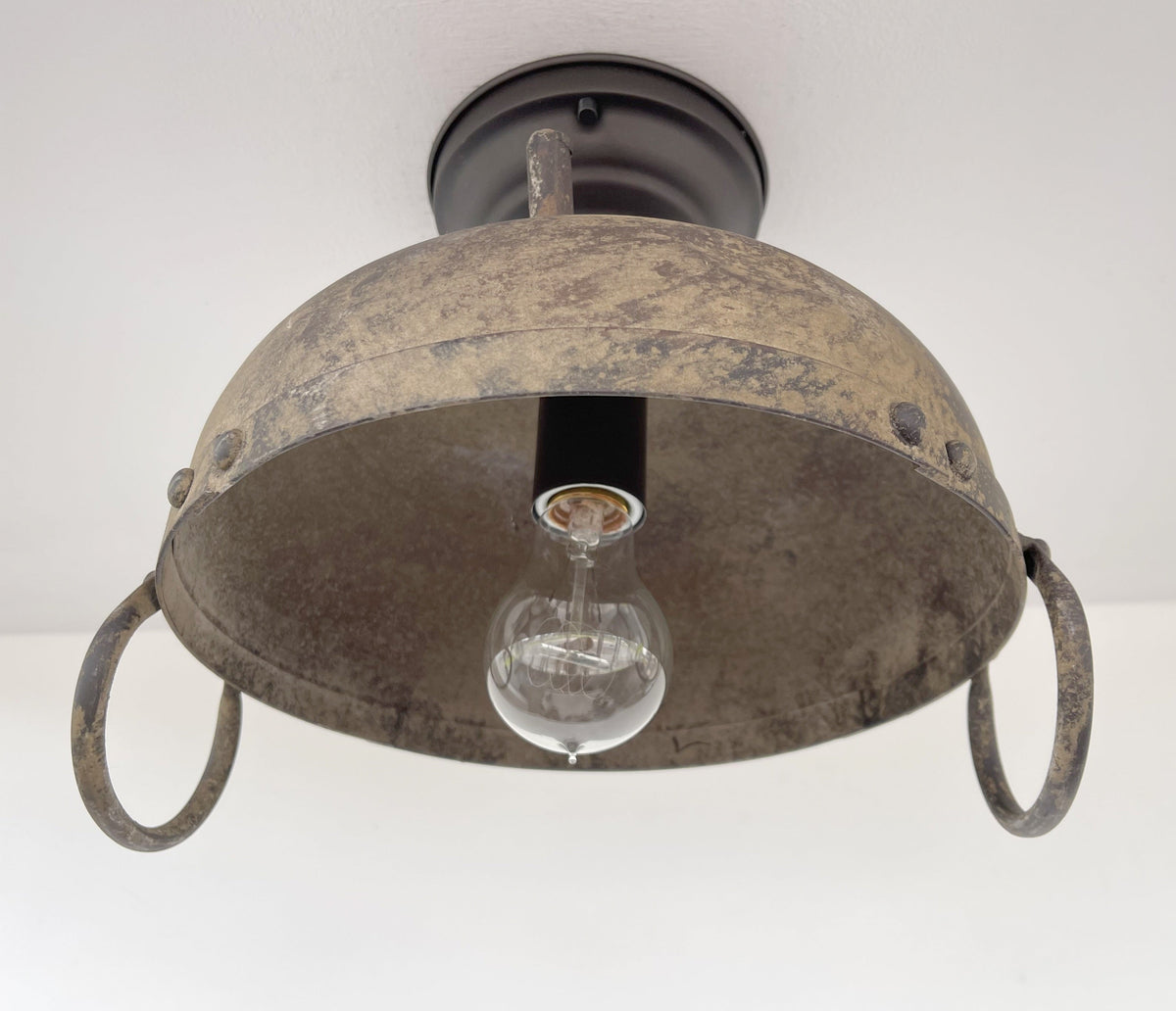  Iron Rustic Industrial Ceiling Light Fixture