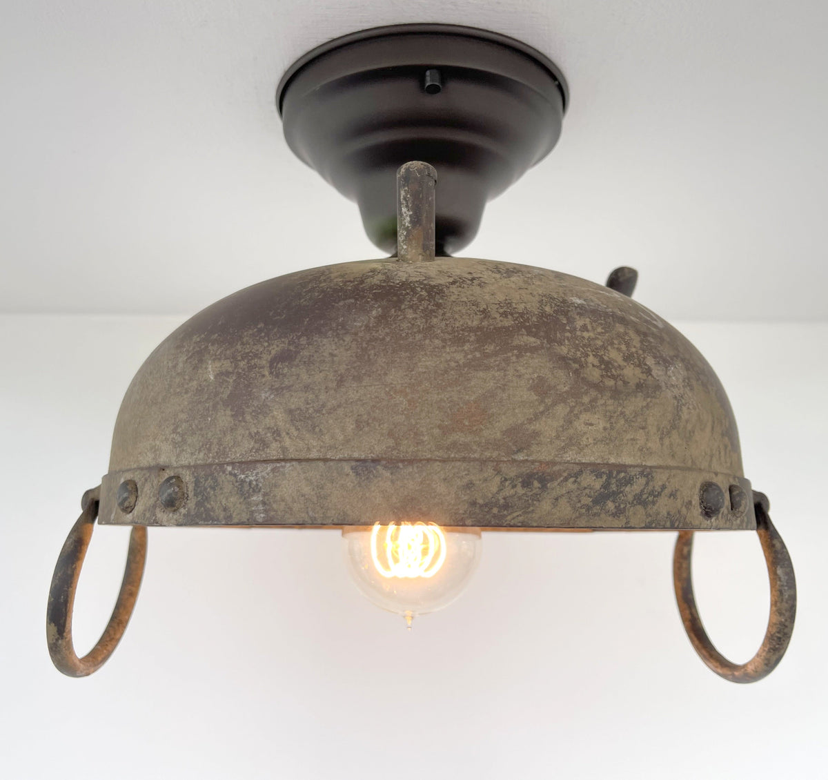  Iron Rustic Industrial Ceiling Light Fixture