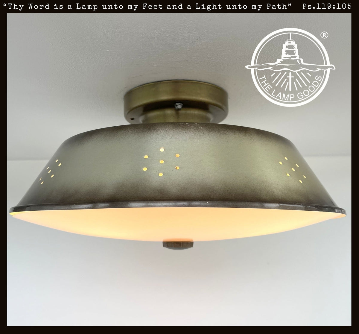  MID CENTURY 1950's-60's Ceiling Light
