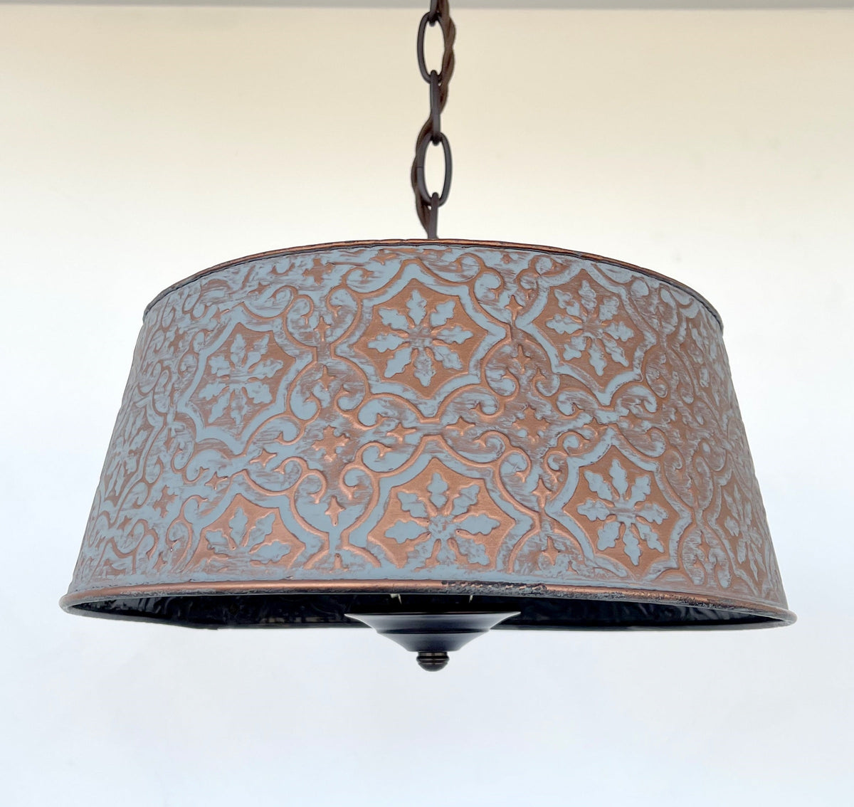  Ornate Copper Farmhouse Chandelier Lighting