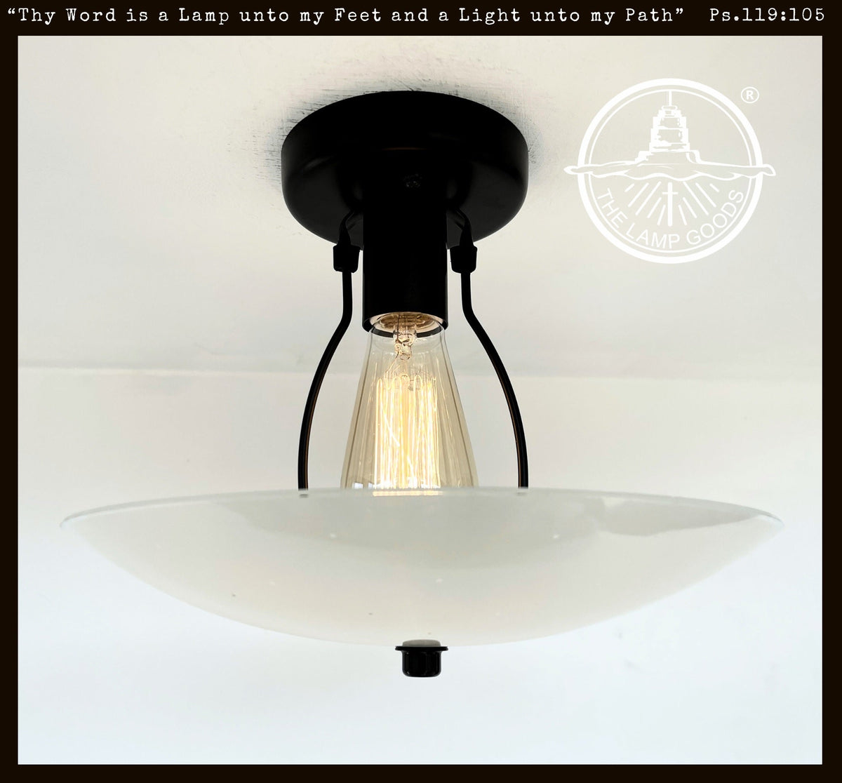  Retro Mid Century Glass Ceiling Light