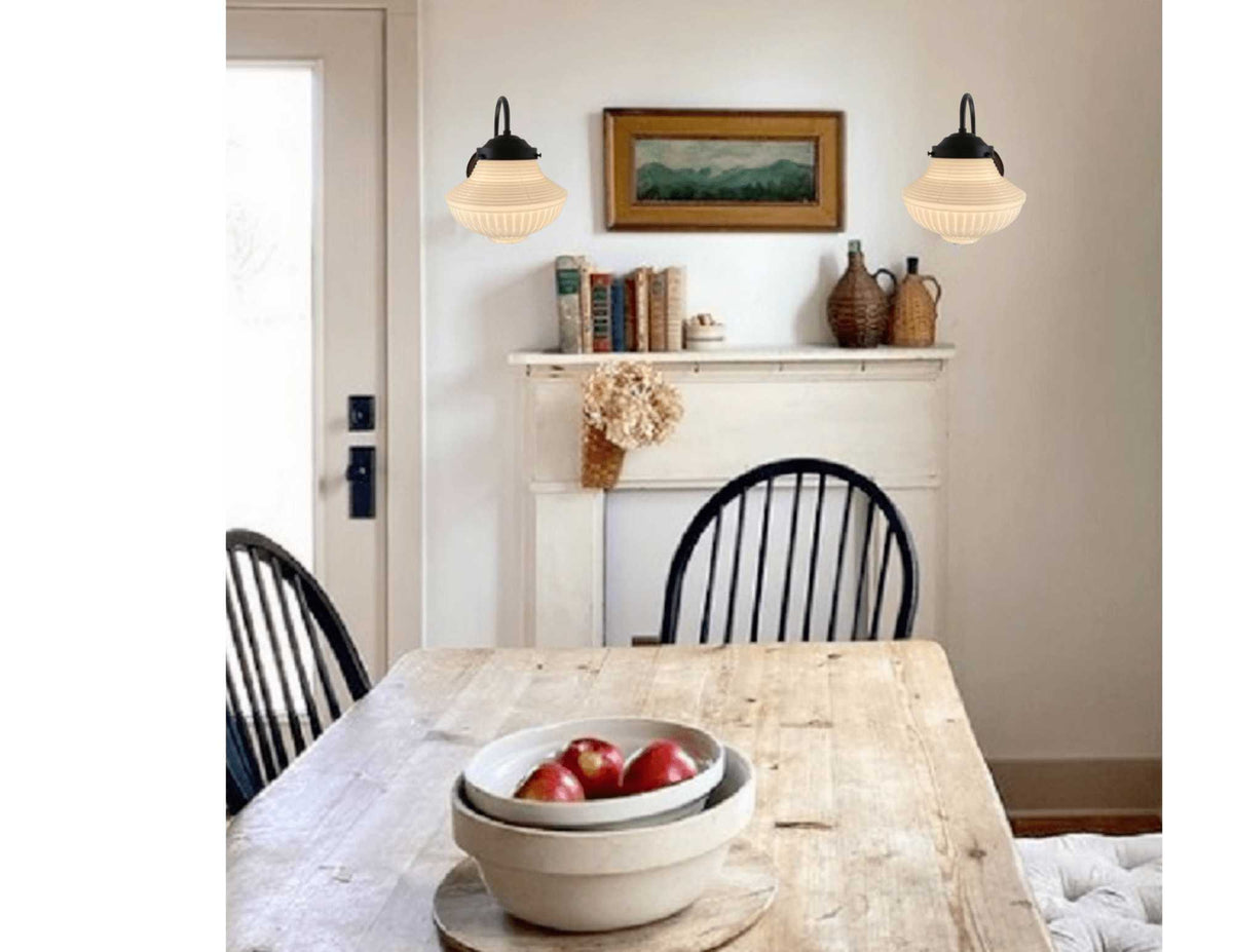  Traditional Schoolhouse Sconce Wall Light