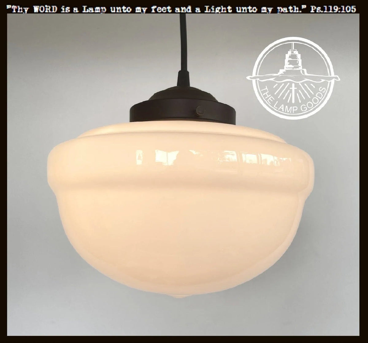  Acorn Schoolhouse Pendant Light