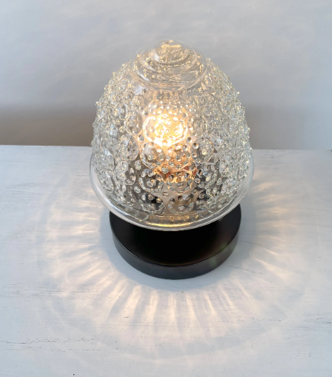  Antique Glass Table Lamp Light Fixture