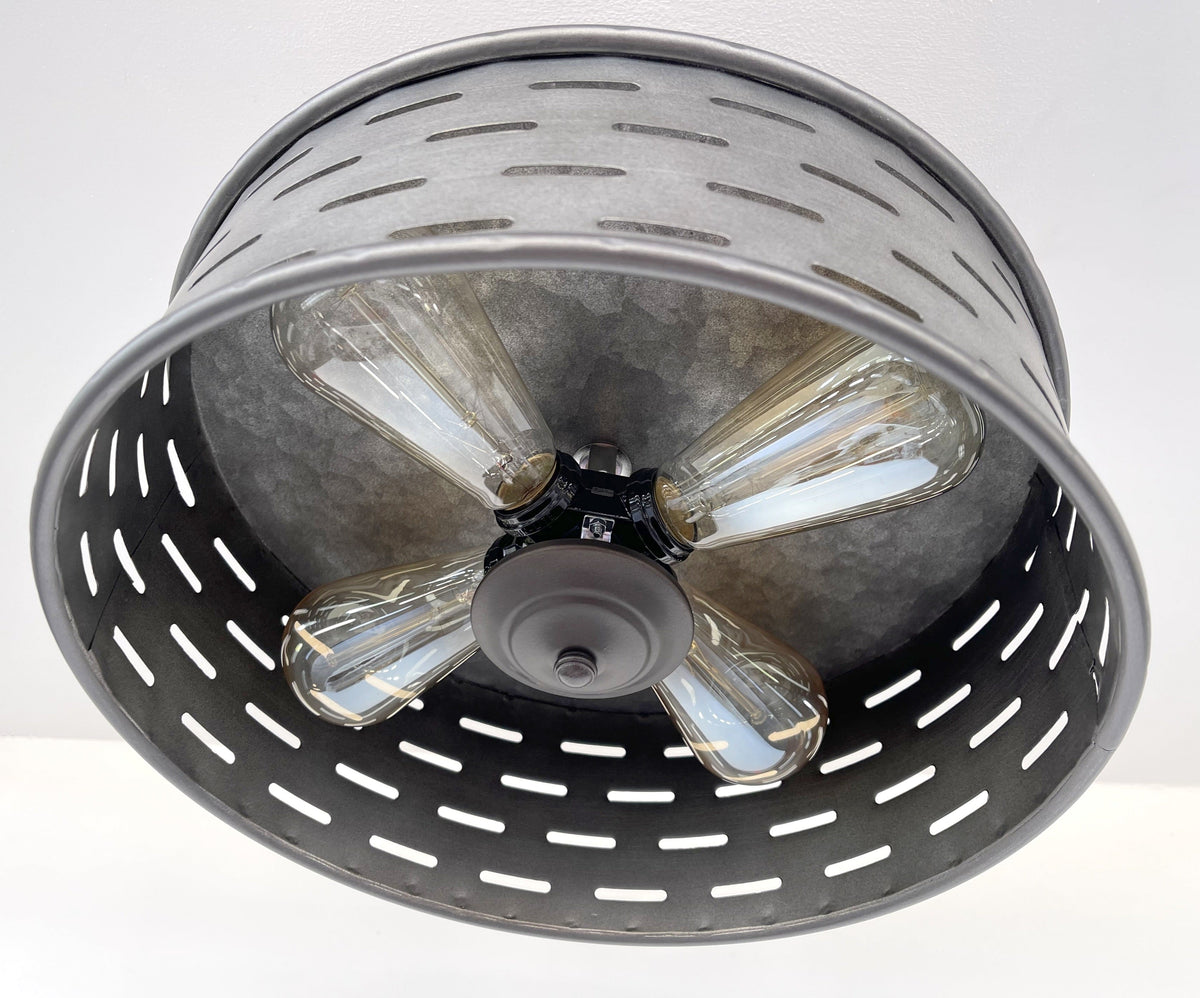  Farmhouse Ceiling Lights Galvanized Fixture