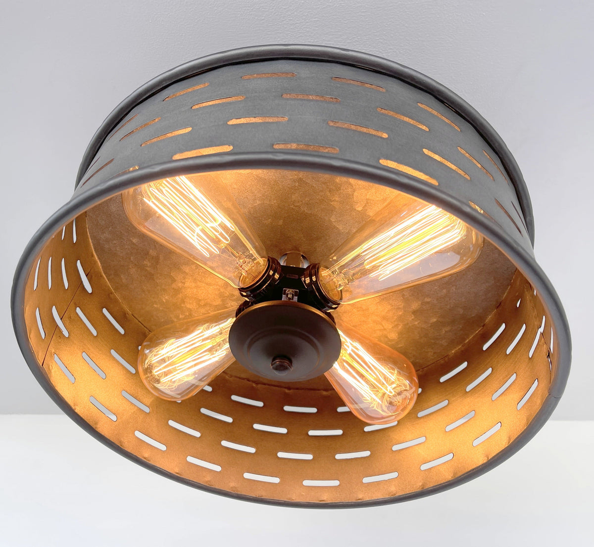  Farmhouse Ceiling Lights Galvanized Fixture