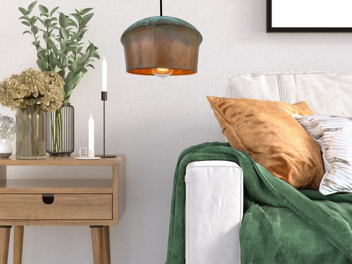  HANDCRAFTED Copper Pendant Light Fixture