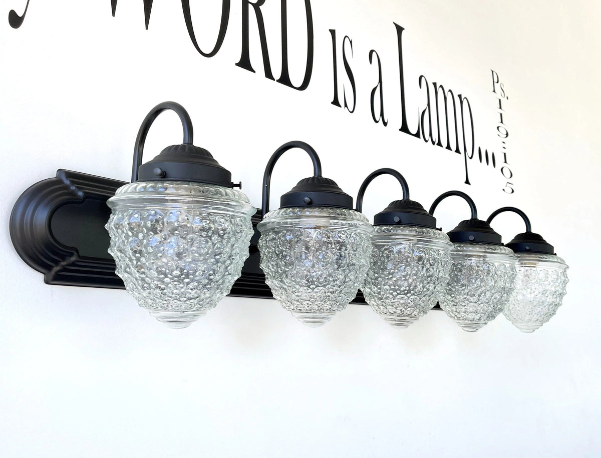  Bathroom Vanity Lighting Fixture Of Antique Glass
