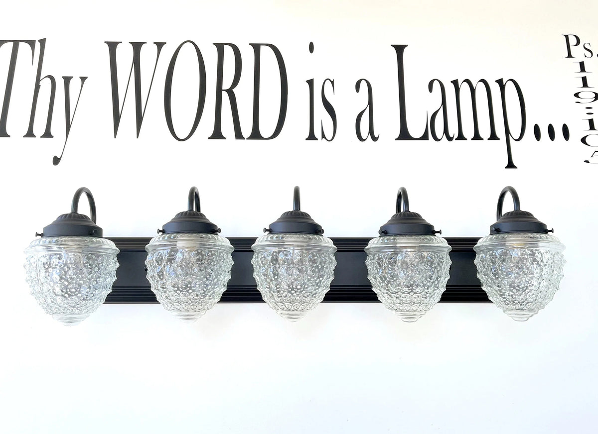  Bathroom Vanity Lighting Fixture Of Antique Glass