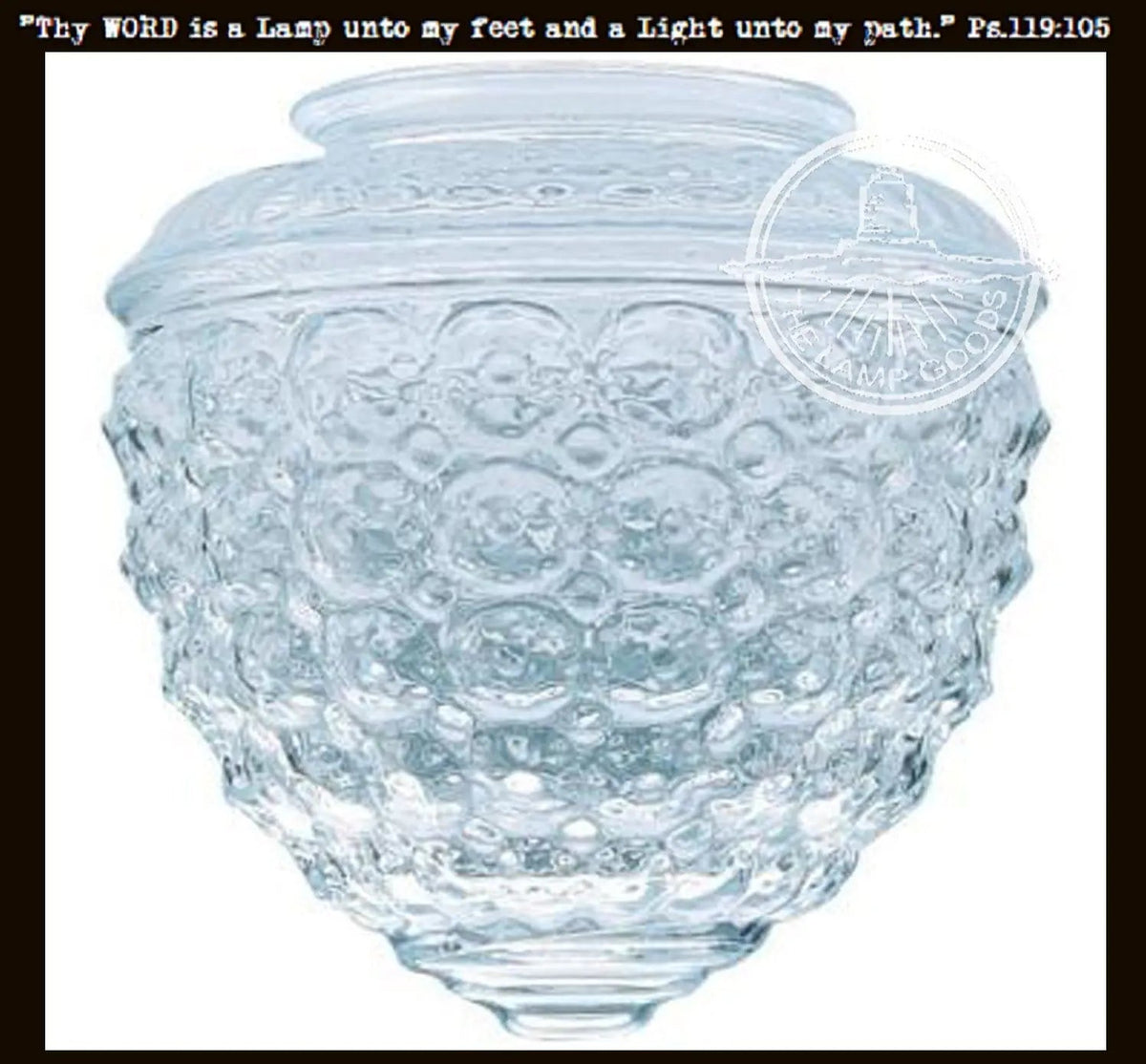  Acorn Antique Replacement Glass Globe