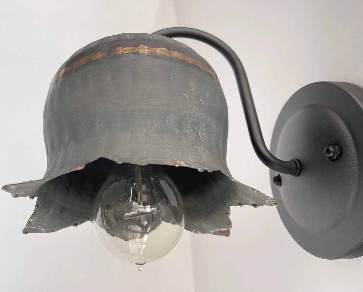  Lotus Farmhouse Wall Sconce Light