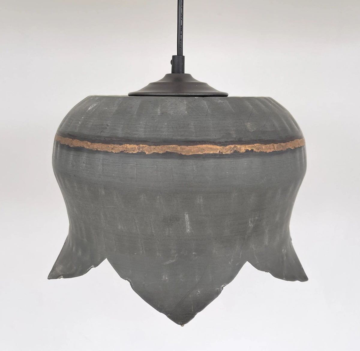  Lotus Handcrafted Metal Drum Chandelier