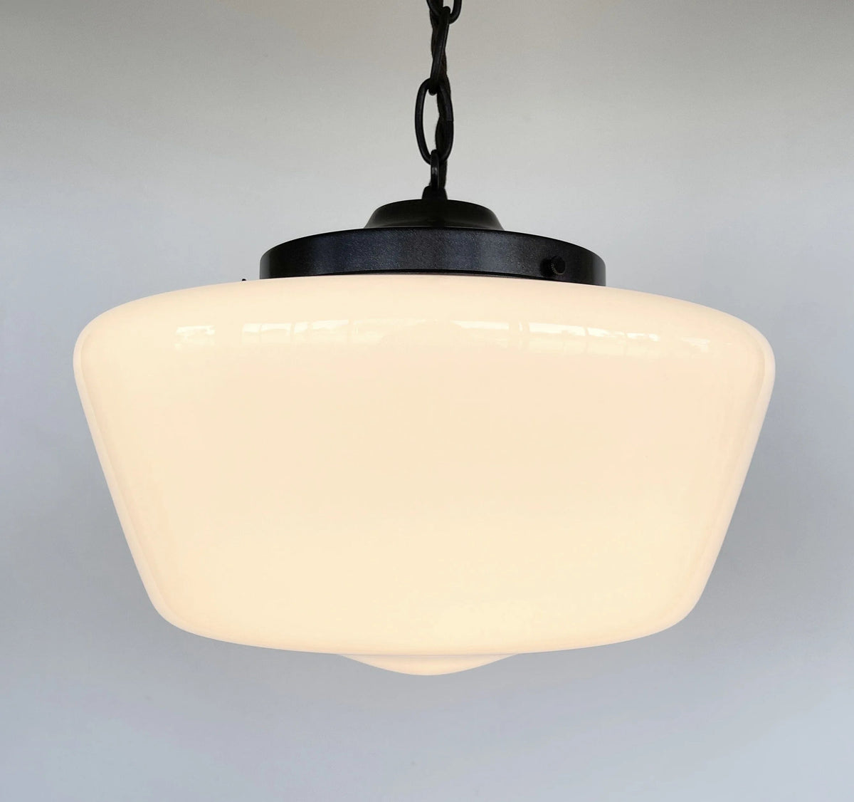  Large Antique Schoolhouse Pendant Light