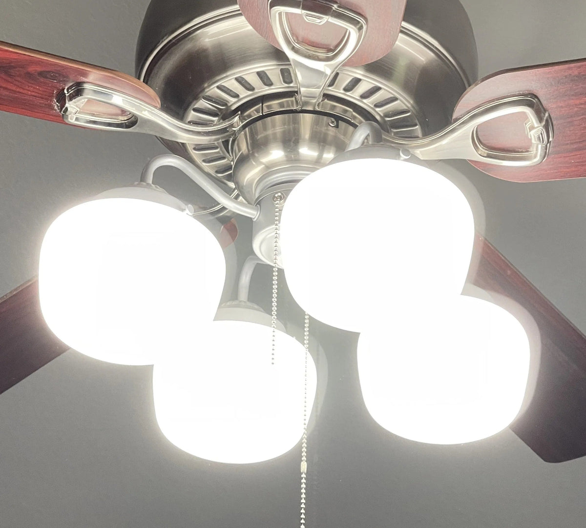  Schoolhouse Milk Glass Ceiling Fan LIGHT KIT