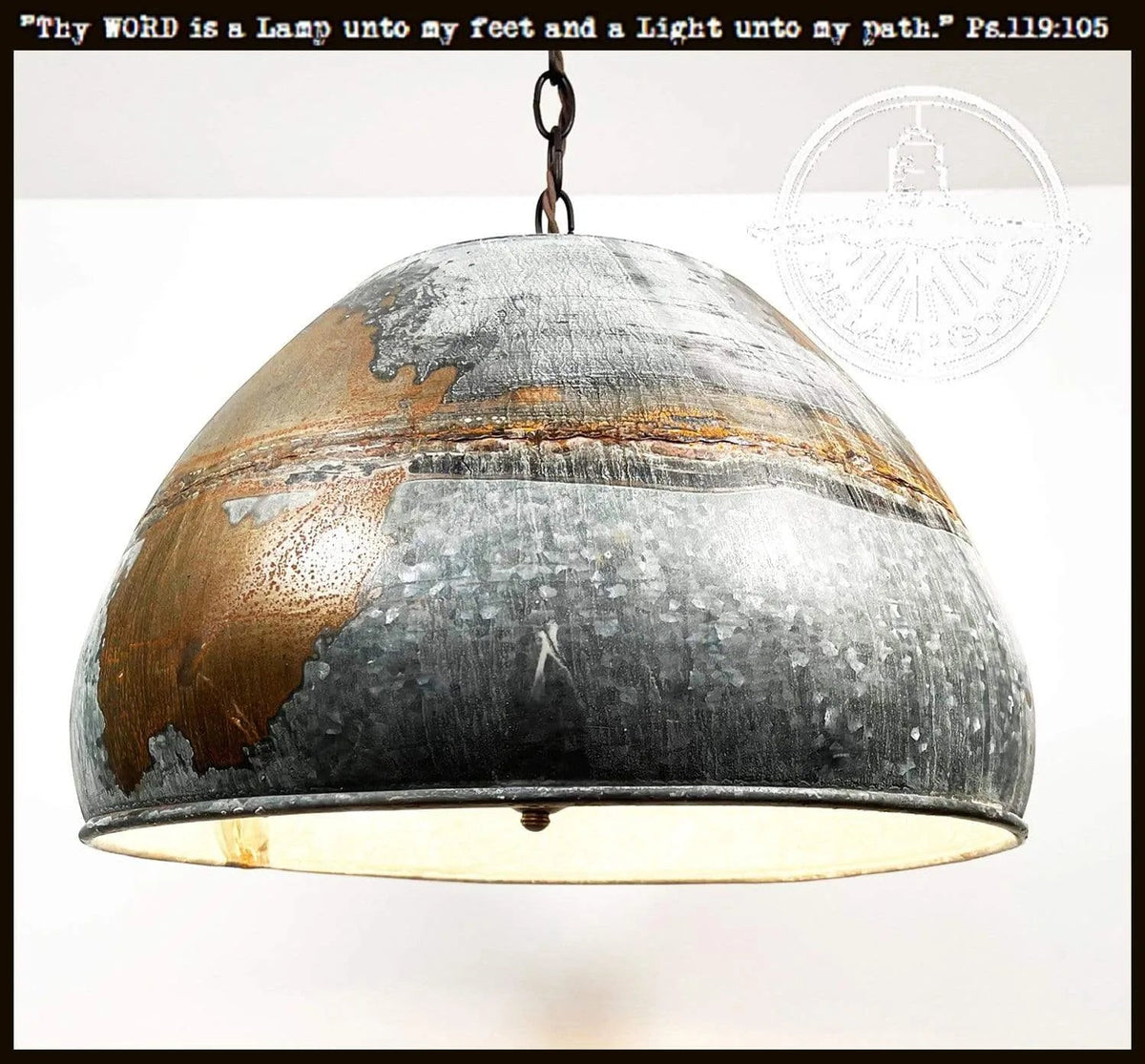 Jumbo Rustic Bucket Chandelier