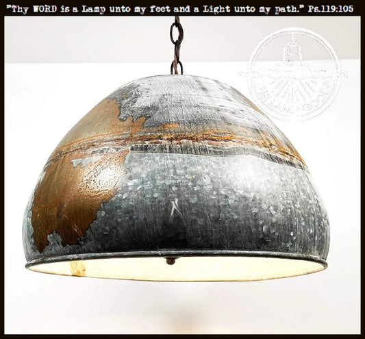  Jumbo Rustic Bucket Chandelier