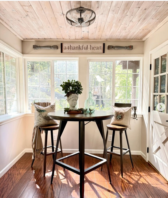  Industrial Farmhouse Screen Flush Mount Ceiling Light